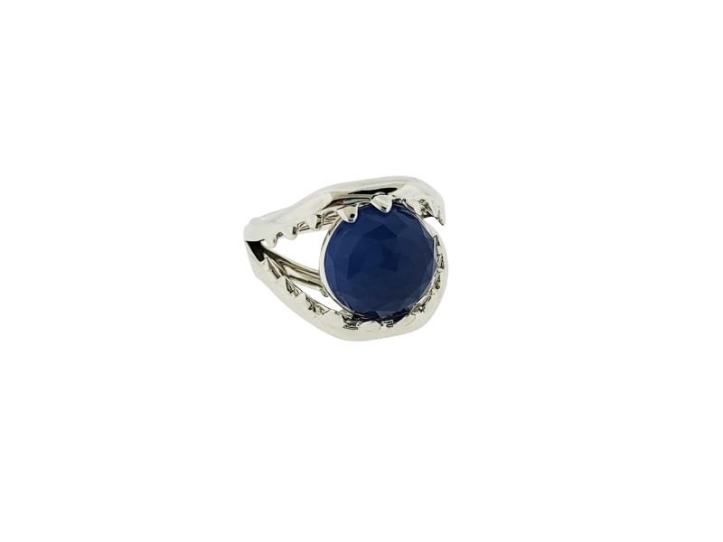 Stephen Webster Jewels Verne Shark Jaw Blue Crystal Haze Silver Ring Size 7: Stephen Webster Jewels Verne Shark Jaw Blue Crystal Haze Silver Ring Size 7 Product Code: 265089885708-E Brand: Stephen Webster Condition: Never Worn Metal: Silver Model: 265089885708-E Item Speci