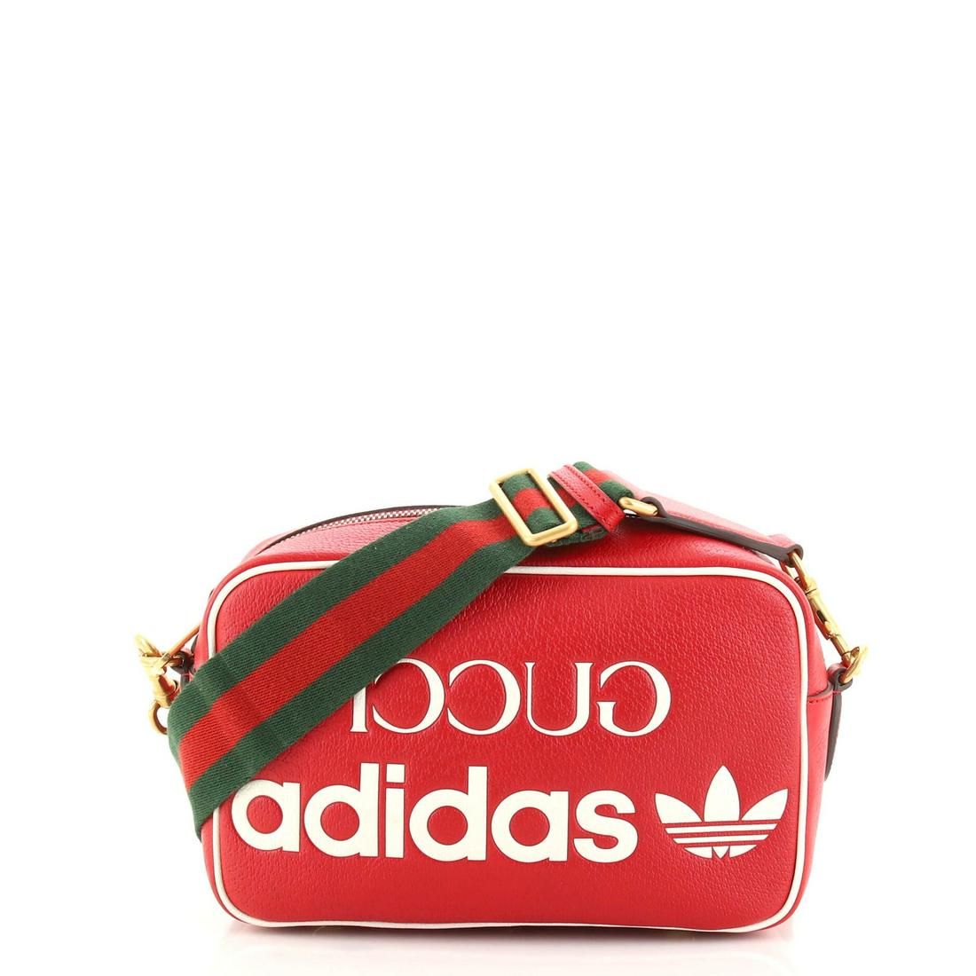 Gucci X Adidas Shoulder Bag Leather Small
