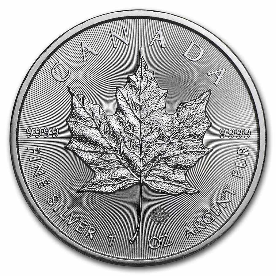 2022 Canada 1 oz Silver Maple Leaf BU: 2022 Canada 1 oz Silver Maple Leaf BU Product ID: RBJ238700 Year: 2022 Grade: Brilliant Unc Grade Service: None Denomination: 5 Dollars Mint Mark: RCM (Not Shown) Metal Content: 1 troy oz