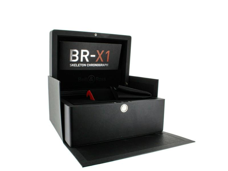 BELL AND ROSS AVATION BR-X1 C BRX1-CE-TI-RED 45MM STEEL AND CERAMIC FULL SET: BELL AND ROSS AVATION BR-X1 C BRX1-CE-TI-RED 45MM STEEL AND CERAMIC FULL SET Product Code: 303661670184-E Brand: Bell & Ross Condition: Pre-Owned Model: BR-X1 Item Specifics:Band Color: BlackBand Mate