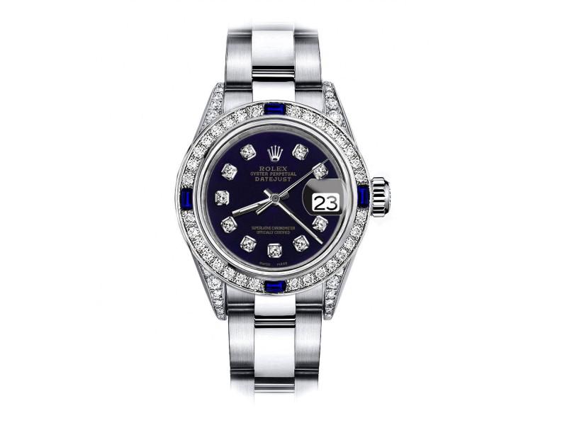 Rolex Diamond Datejust 26mm Womens Watch: Rolex Diamond Datejust 26mm Womens Watch Product Code: 8246-E21A8 Brand: Rolex Condition: Never Worn Model: Datejust Reference: 179174 Size and Fit: Case Size: 26mm, Wrist Size: 7in Final