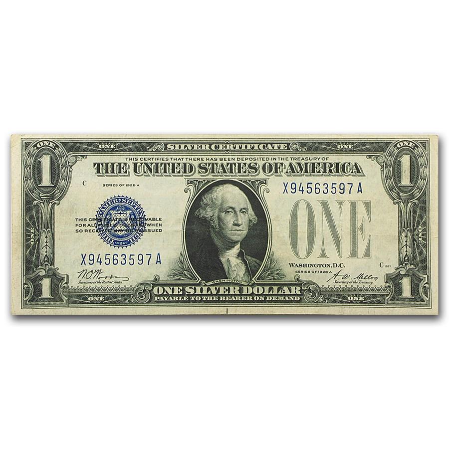 1928 thru 1928-B $1.00 Silver Certificates XF: 1928 thru 1928-B $1.00 Silver Certificates XF Product ID: 95725 Year: 1928 Grade: Extra Fine Grade Service: None Denomination: $1.00 Dollar Mint Mark: N/A - Not Available Metal Content: 0