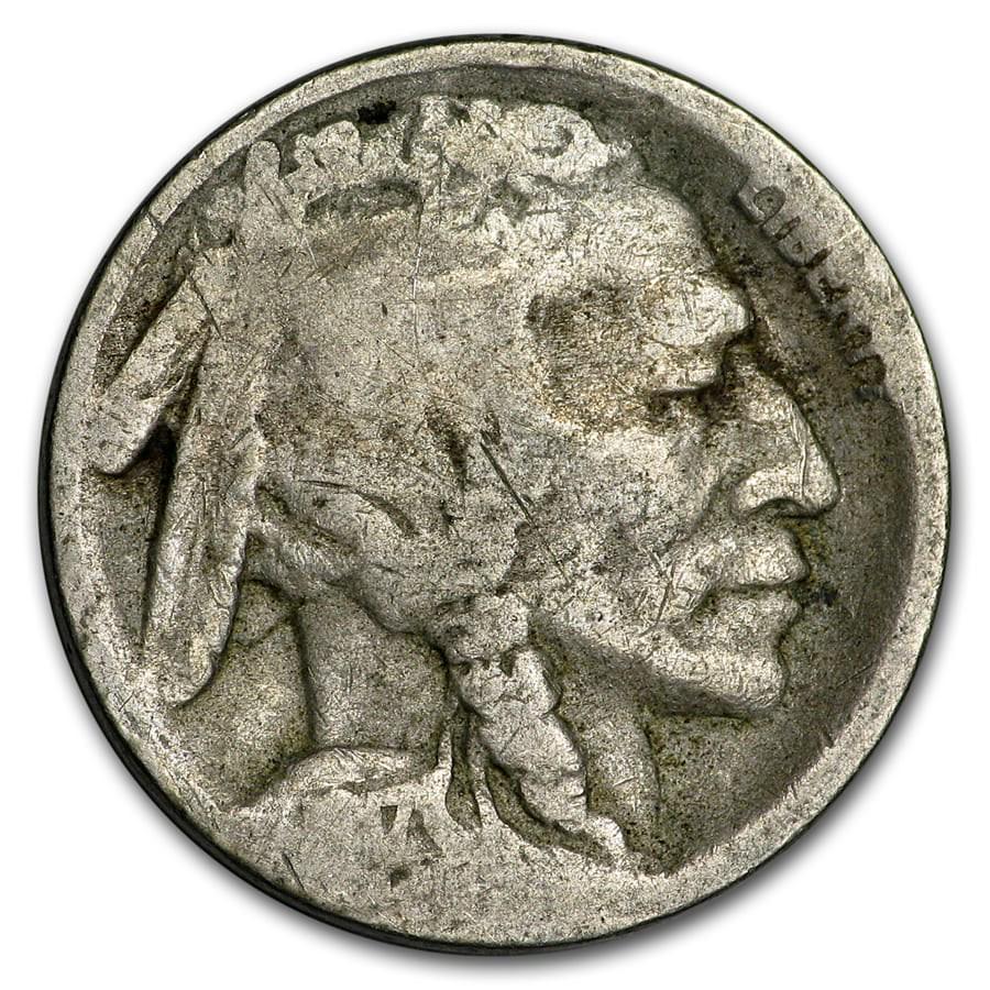 1917-S Buffalo Nickel AG: 1917-S Buffalo Nickel AG Product ID: 201697 Year: 1917 Grade: Almost Good Grade Service: None Denomination: $0.05 Mint Mark: S - San Francisco Metal Content: 0 troy oz Purity: N/