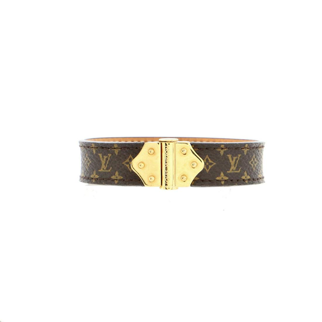 Louis vuitton armband nano monogram sale