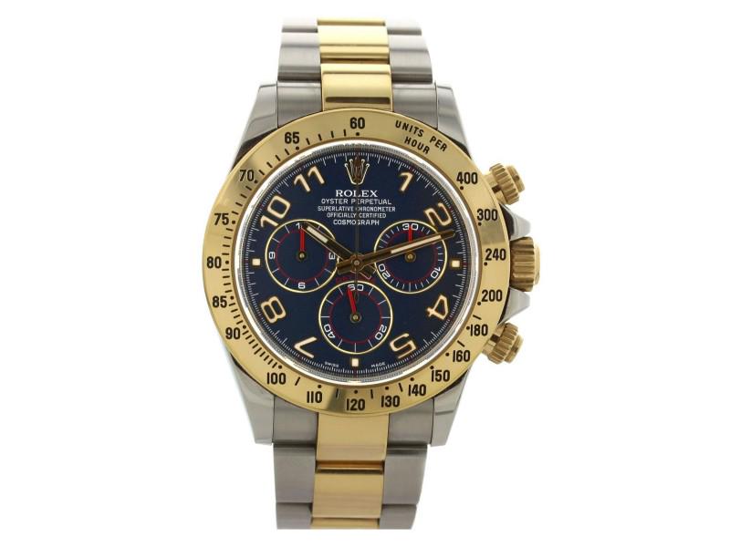 Rolex Daytona Cosmograph Mens Watch: Rolex Daytona Cosmograph Mens Watch Product Code: 234476468854-E Brand: Rolex Condition: Pre-Owned Model: Daytona Details: Item Specifics:Band Material: Steel-&-18k-yellow-goldBand Size: Men's Standar