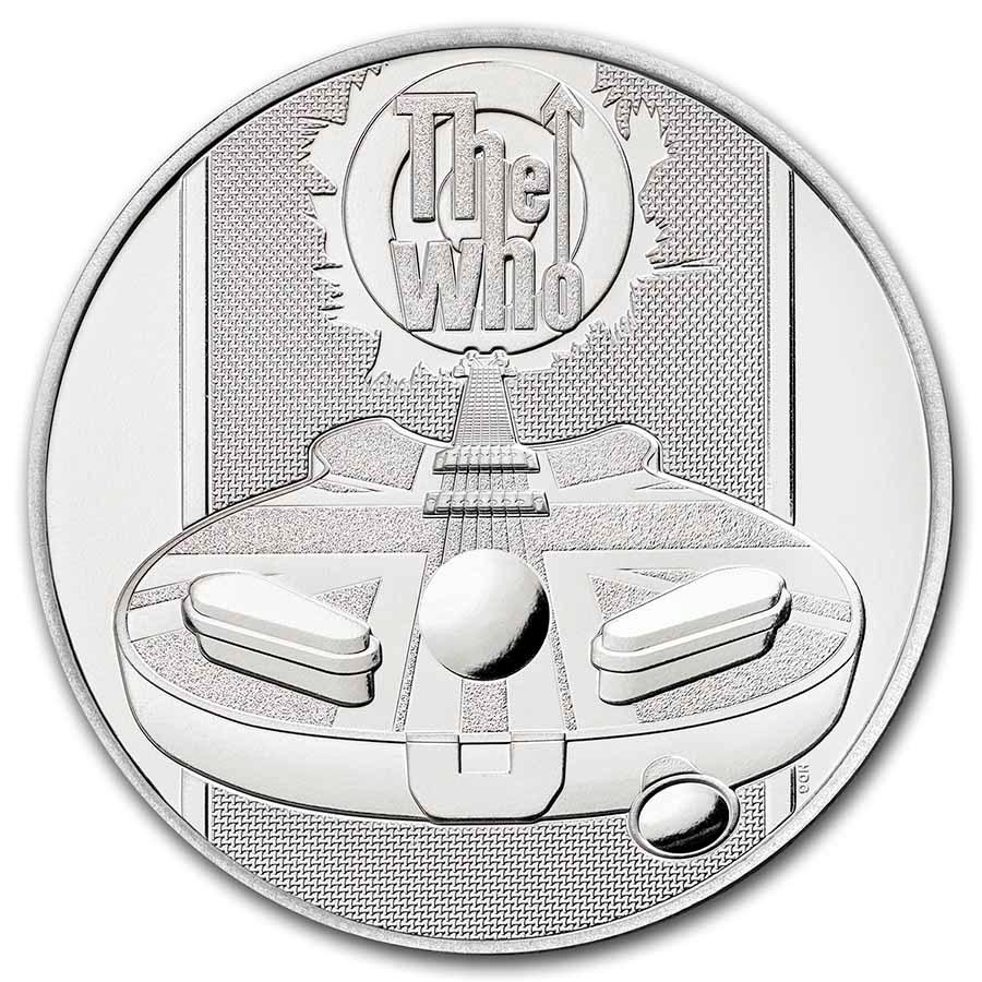2021 Great Britain 5 Music Legends: The Who BU: 2021 Great Britain 5 Music Legends: The Who BU Product ID: 232587 Year: 2021 Grade: Brilliant Unc Grade Service: None Denomination: 5 Pounds Mint Mark: Not Shown Metal Content: 0 troy oz