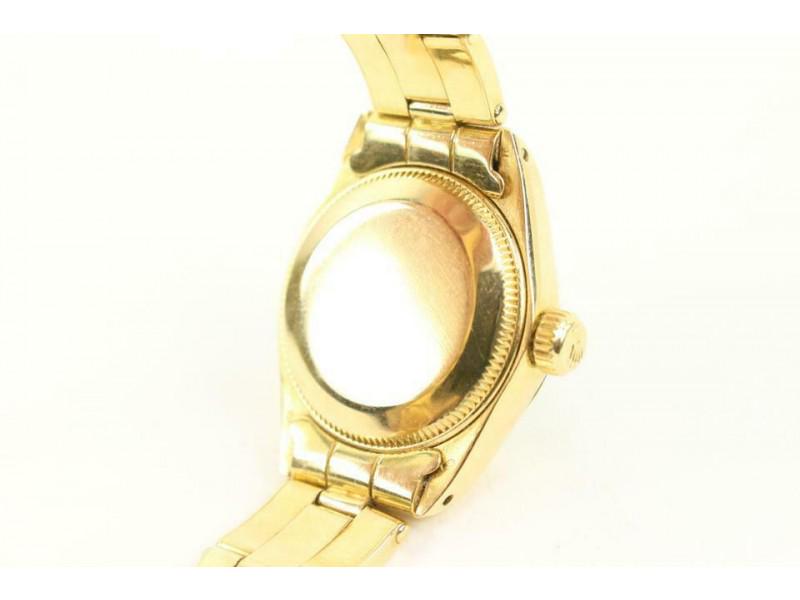 Rolex Solid 18K Gold Datejust 26mm Watch: Rolex Solid 18K Gold Datejust 26mm Watch RBJ No: 185308176237-E Brand: Rolex Condition: Pre-Owned Model: Rolex Datejust Item Specifics:Brand: RolexCase Size: 26 mmCaseback: SolidDepartment: WomenExter