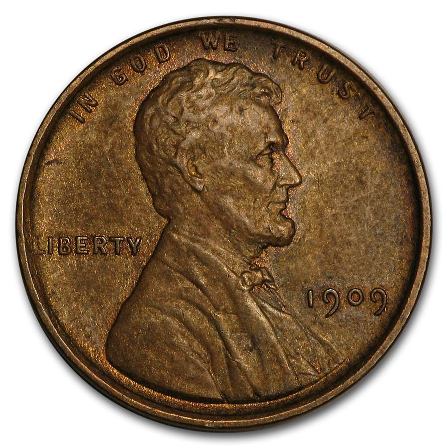 1909 VDB Lincoln Cent BU (Brown): 1909 VDB Lincoln Cent BU (Brown) RBJ no: 175164 Year: 1909 Grade: Brilliant Unc Grade Service: None Denomination: $0.01 Mint Mark: P - Philadelphia (Not Shown) Metal Content: 0 troy oz