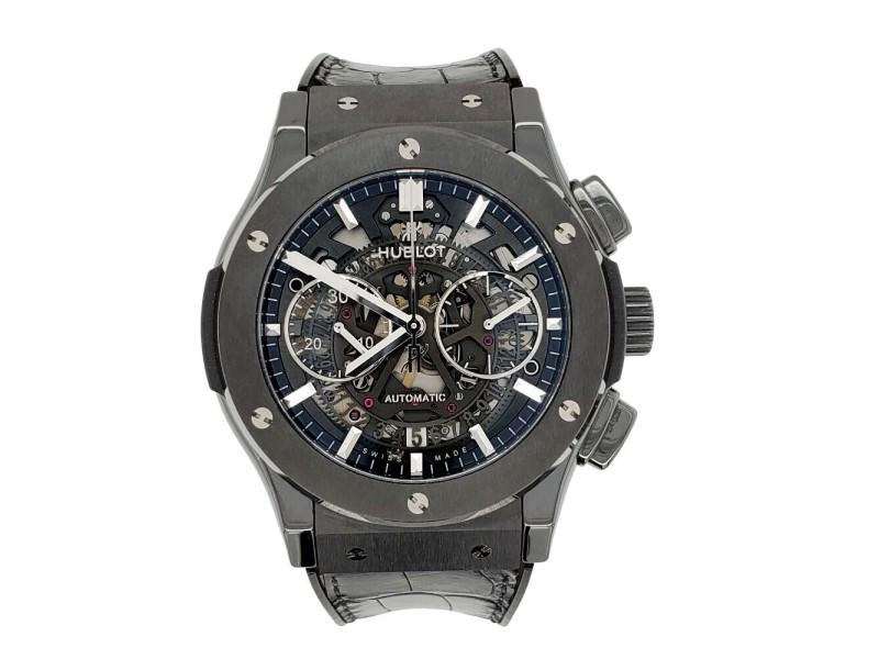 Hublot top skeleton black