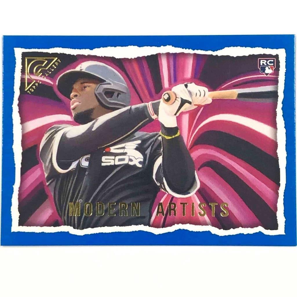 2020 Topps Gallery MP-28 Luis Robert RC Modern Artists rookie Blue parallel /99: 2020 Topps Gallery MP-28 Luis Robert RC Modern Artists rookie Blue parallel /99 2020 Topps Gallery MP-28 Luis Robert RC Modern Artists rookie Blue parallel /99