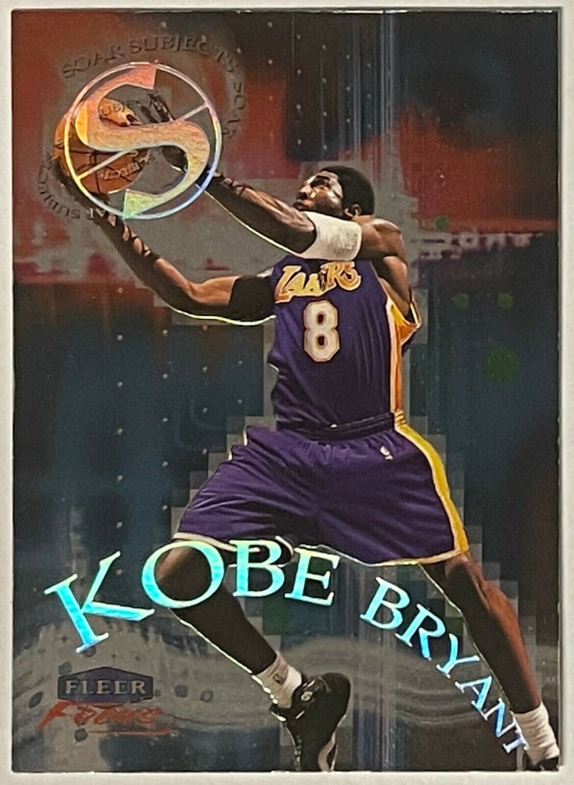 Kobe Bryant La Lakers 1999 00 Fleer Focus Soar Subjects Card #8 Of 