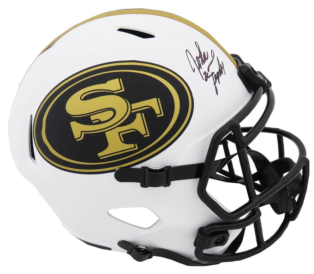 John Taylor Signed 49ers Lunar Riddell Full Size Speed Replica Helmet - (SS COA): John Taylor Signed 49ers Lunar Riddell Full Size Speed Replica Helmet - (SS COA) John Taylor Signed 49ers Lunar Riddell Full Size Speed Replica Helmet - (SS COA)