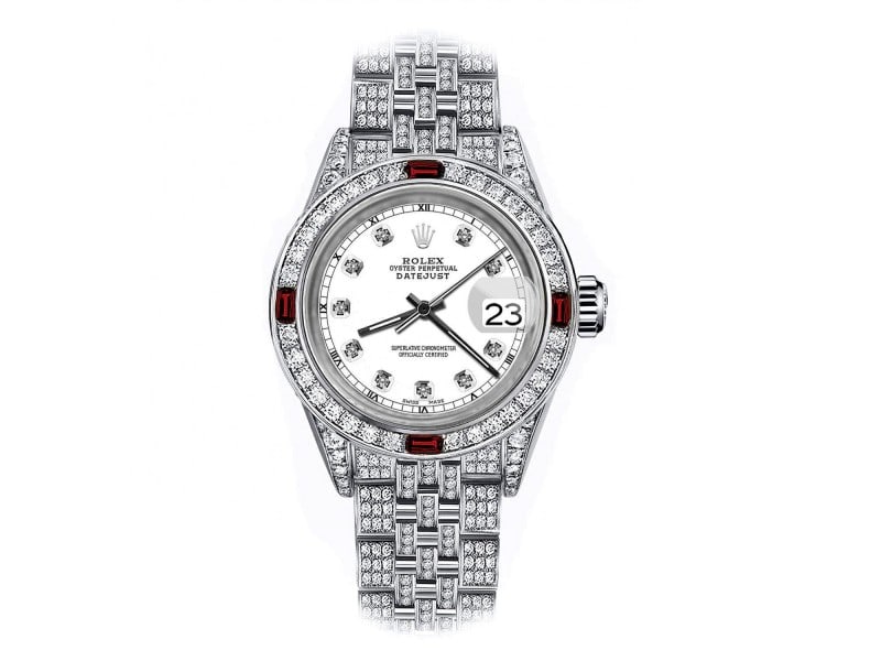 Rolex Diamond Datejust 26mm Womens Watch: Rolex Diamond Datejust 26mm Womens Watch Product Code: 1845-E21A8 Brand: Rolex Condition: Never Worn Model: Datejust Reference: 179174 Size and Fit: Case Size: 26mm, Wrist Size: 7in Final
