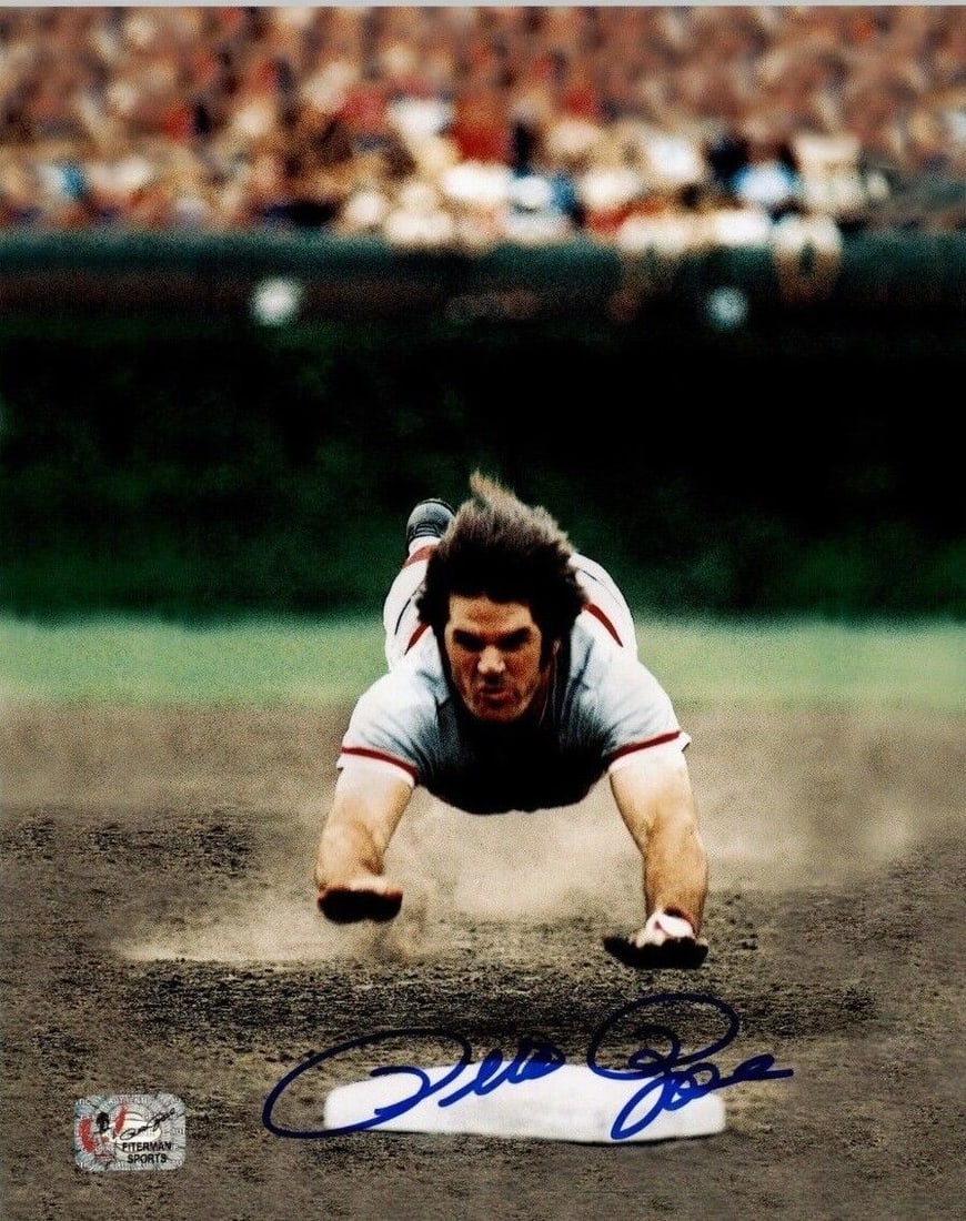 pete rose signed autographed 8x10 photo pete rose exclusive hologram red 5: pete rose signed autographed 8x10 photo pete rose exclusive hologram red 5 Pete Rose Signed Autographed 8x10 Photo Pete Rose Exclusive Hologram Red 5 RBJ no: 7420543402072