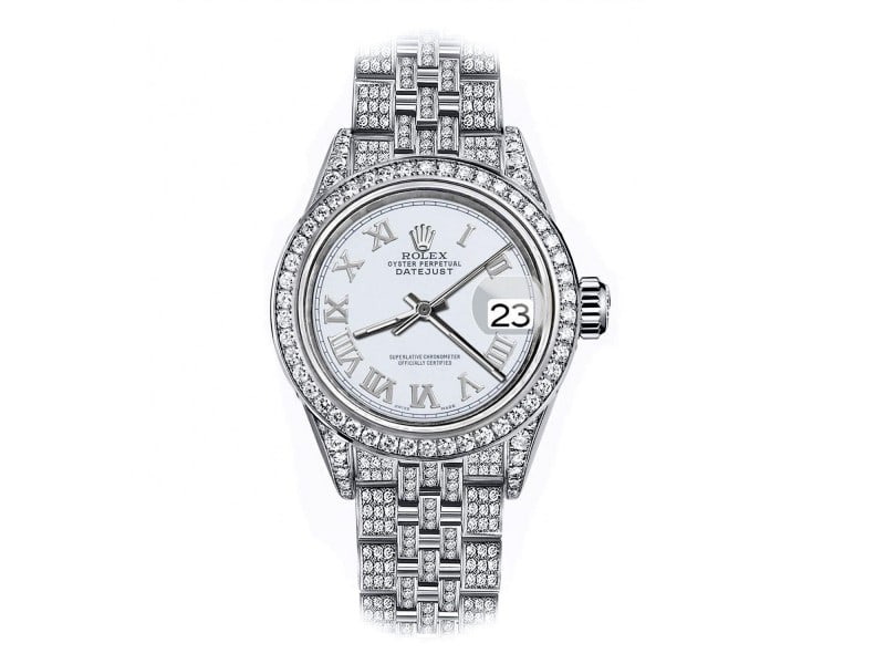 Rolex Diamond Datejust 31mm Womens Watch: Rolex Diamond Datejust 31mm Womens Watch Product Code: 11194-E21A8 Brand: Rolex Condition: Never Worn Model: Datejust Reference: 178274 Size and Fit: Case Size: 31mm, Wrist Size: 7in Fina