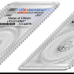 2006 1/10 oz Platinum Eagle MS-69 PCGS (10th Anniversary Label): 2006 1/10 oz Platinum Eagle MS-69 PCGS (10th Anniversary Label) Product ID: 45923 Year: 2006 Grade Service: PCGS Denomination: 10 Dollars Metal Content: 0.1 troy oz Purity: .9995 Thicknes