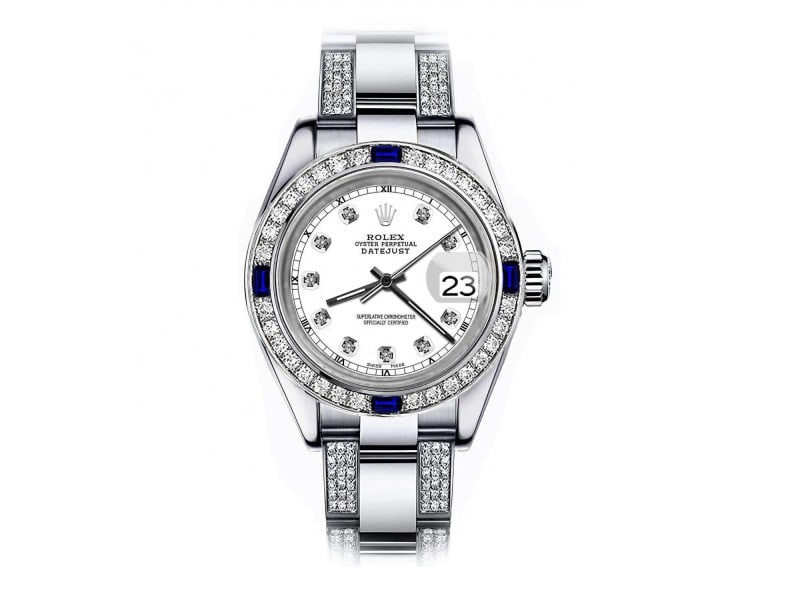 Rolex Datejust 179174 26mm Womens Watch: Rolex Datejust 179174 26mm Womens Watch Product Code: 8707-E21A8 Brand: Rolex Condition: Never Worn Model: Datejust Reference: 179174 Size and Fit: Case Size: 26mm, Wrist Size: 7in Final