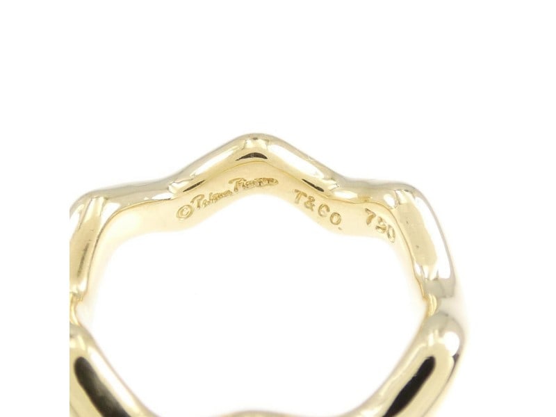 Tiffany & Co 18K Yellow Gold VINTAGE Zig Zag Large US 5 Ring E0710: Tiffany & Co 18K Yellow Gold VINTAGE Zig Zag Large US 5 Ring E0710 Product Code: TIFFANY&CO-64DF058BCF0F7 Brand: Tiffany & Co. Condition: Pre-Owned Metal: Yellow Gold Brand: Tiffany & Co Style: Ri