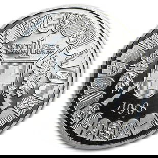 1988 Switzerland 1 oz Platinum Shooting Thaler Proof: 1988 Switzerland 1 oz Platinum Shooting Thaler Proof Product ID: 72886 Year: 1988 Grade: Proof Grade Service: None Denomination: 1 Unze Mint Mark: HF - Hugenin Freres Metal Content: 1 tro