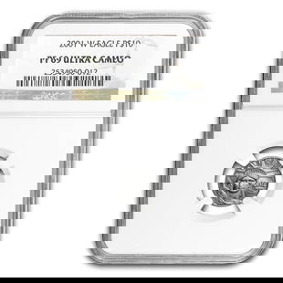 2001-W 1/10 oz Proof American Platinum Eagle PF-69 NGC: 2001-W 1/10 oz Proof American Platinum Eagle PF-69 NGC Product ID: 14949 Year: 2001 Grade Service: NGC Denomination: 10 Dollars Metal Content: 0.1 troy oz Purity: .9995 Thickness: .95 mm