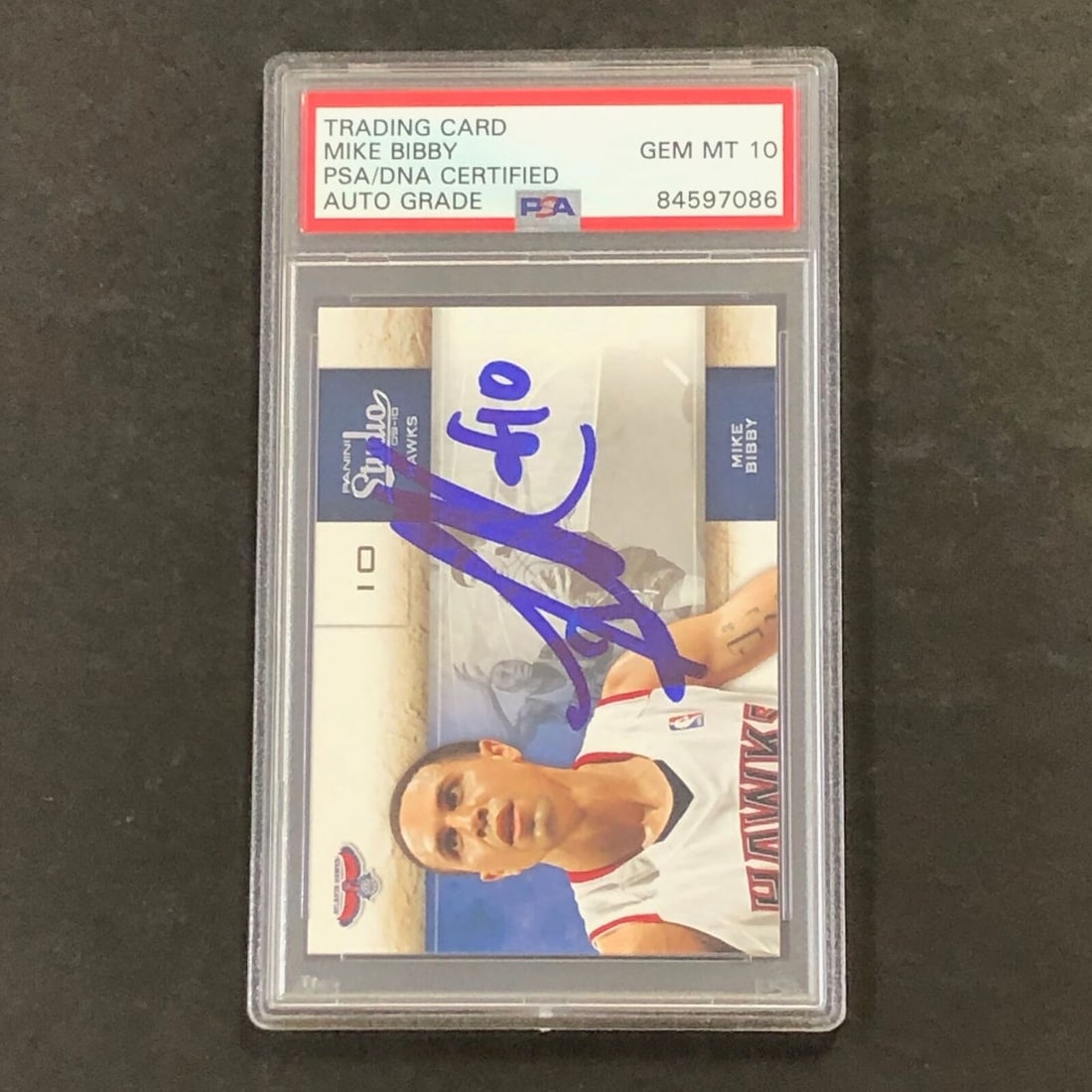 2009-10 Panini Studio #65 Mike Bibby Signed Card AUTO PSA Slabbed Hawks: 2009-10 Panini Studio #65 Mike Bibby Signed Card AUTO PSA Slabbed Hawks 2009-10 Panini Studio #65 Mike Bibby Signed Card AUTO PSA Slabbed Hawks RBJ no:7258151288920