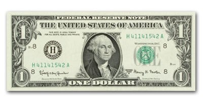 1963-A (H-St. Louis) $1.00 FRN CU (Fr#1901-H): 1963-A (H-St. Louis) $1.00 FRN CU (Fr#1901-H) Product ID: 18086 Year: 1963 Grade: (U) Crisp Unc Grade Service: None Denomination: 1 Dollar Mint Mark: H - St. Louis Metal Content: 0 troy o