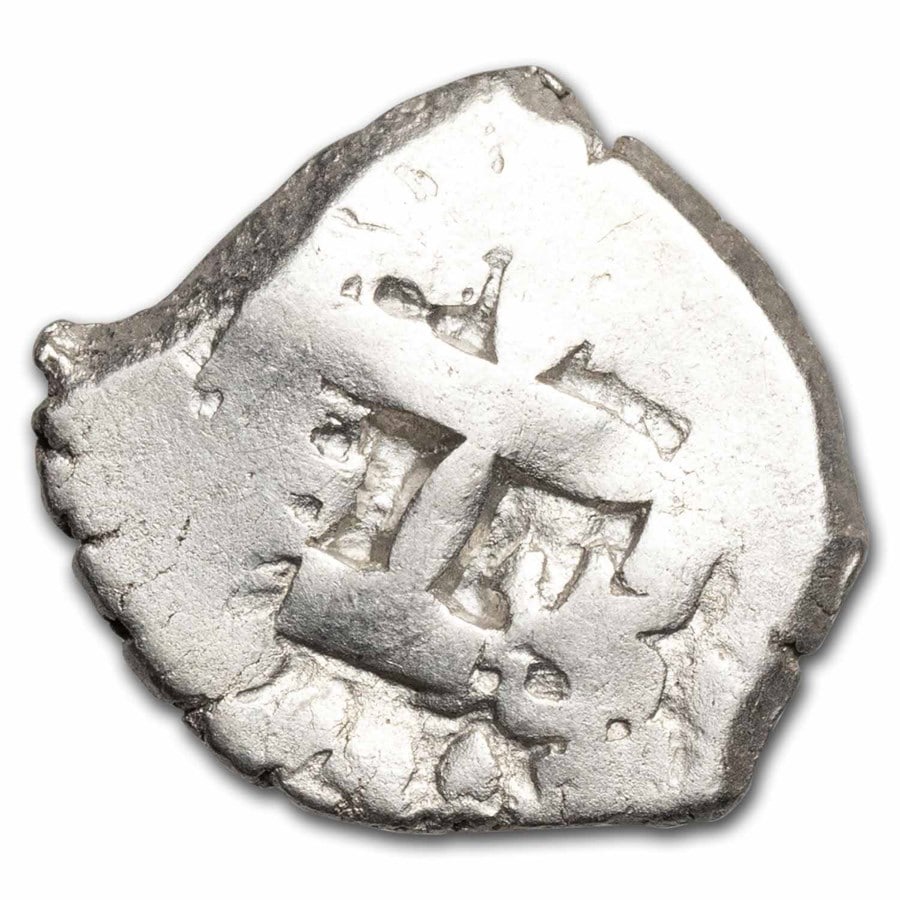 Spanish Colonial Silver 1/2 Real Cob VF/XF: Spanish Colonial Silver 1/2 Real Cob VF/XF Product ID: 286466 Year: Random Grade: Very Fine/Extra Fine Grade Service: None Denomination: 1/2 Real Mint Mark: Varies Metal Content: 0.05 tro