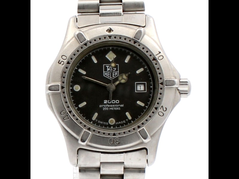 Tag Heuer 2000 Professional 200m Quartz Black Dial 30mm Ladies Watch: Tag Heuer 2000 Professional 200m Quartz Black Dial 30mm Ladies Watch Product Code: 194888379661-E Brand: Tag Heuer Condition: Pre-Owned Model: TAG Heuer 2000 Item Specifics: Age Group: Adult <