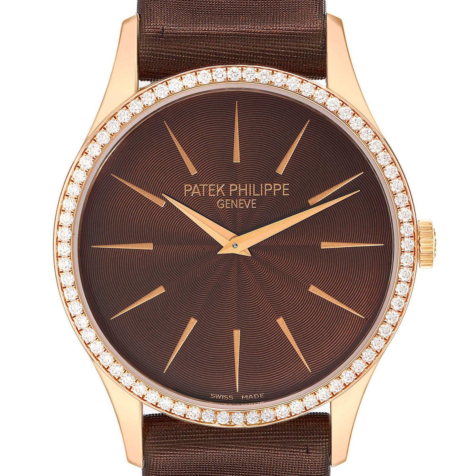Patek Philippe Calatrava Rose Gold Brown Dial Ladies: Patek Philippe Calatrava Rose Gold Brown Dial Ladies Stock Number: RBJ41819 Brand: Patek Philippe Model Name: Patek Philippe Calatrava Rose Gold Brown Dial Ladies Watch 4897R Model Number: 4897R-001 S