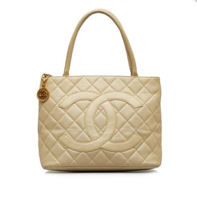 Chanel Caviar Medallion Tote