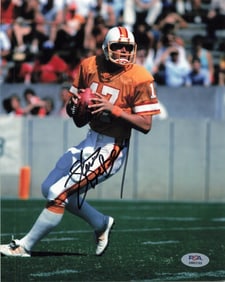 steve deberg signed 8x10 photo PSA/DNA broncos autographed