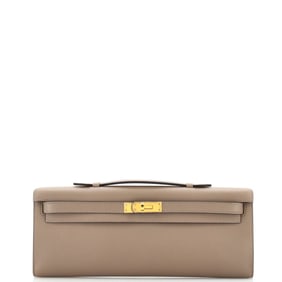 Hermes Kelly Cut Pochette Swift