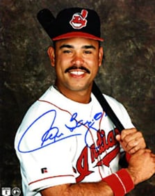 Carlos Baraga Autographed / Signed 8x10 Photo