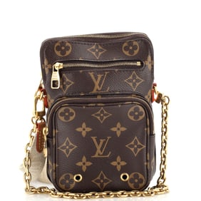 Louis Vuitton Utility Phone Sleeve Bag Monogram Canvas