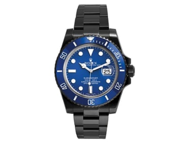 Rolex Submariner 116610 Blue DLC-PVD