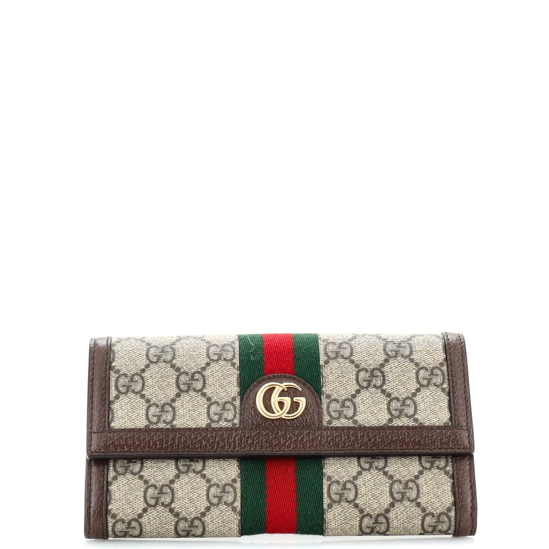 Gucci Ophidia Continental Wallet GG Coated Canvas