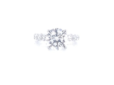 4 Carat Lab Grown Diamond Engagement Ring IGI Certified