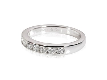 Tiffany & Co. Channel Set Diamond Wedding Band in Platinum
