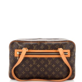 Louis Vuitton Cite Handbag Monogram Canvas GM