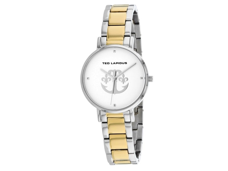 Ted Lapidus Womens Classic: Ted Lapidus Womens Classic Stainless steel case, Stainless steel bracelet, Silver dial, Quartz movement, Scratch resistant mineral, Water resistant up to 3 ATM - 30 meters - 100 feet SKU no: RBJ A0742