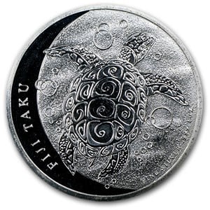 2011 Fiji 2 Dollars Proof Silver Sea Turtle: 2011 Fiji 2 Dollars Proof Silver Sea Turtle SKU no: RBJ 65257 Year: 2011 Grade: Proof Grade Service: None Denomination: 2 Dollars Mint Mark: Not Shown Metal Content: 1 troy oz Pu