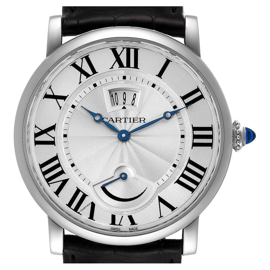 Cartier Rotonde Power Reserve Stainless: Cartier Rotonde Power Reserve Stainless Steel Mens Watch W1556369 Description: Creator: Cartier Case Material: Steel, Stainless Steel Period: 2000-2009 Date of Manufacture: 2000-2009 Cond