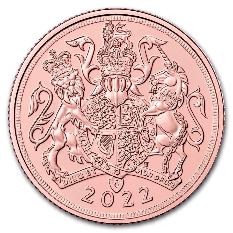 2022 Great Britain Gold Sovereign: 2022 Great Britain Gold Sovereign BU (Queen Elizabeth) Description: SKU no: RBJ245611 Year: 2022 Grade: Brilliant Unc Grade Service: None Denomination: 1 Sovereign Mint Mark: Not