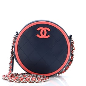Chanel Color Pop Round Clutch