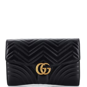 Gucci GG Marmont Flap Clutch