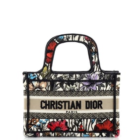 Christian Dior Book Tote Embroidered
