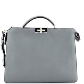 Fendi Peekaboo ISeeU Briefcase Leather