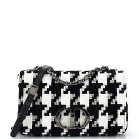 Christian Dior Caro Bag Macro-Houndstooth