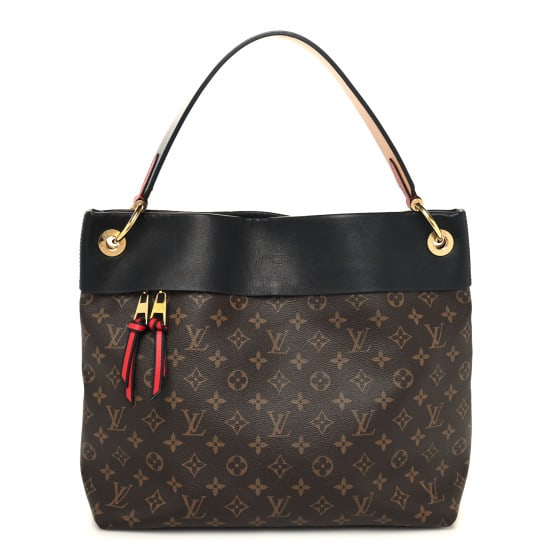 Louis Vuitton Monogram Tuileries Hobo: Louis Vuitton Monogram Tuileries Hobo Black SKU no: RBJ1397616 Brand: LOUIS VUITTON Condition: Very Good Condition Details: Exterior: Creases, edge wear, marks, faint corner wear, Handle: Creases, mar