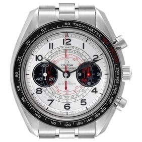 Omega Chronoscope Steel Silver Dial